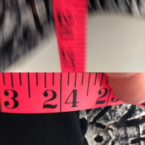 Vintage 1990s EZL Women's Black Painted Mayan Aztec Style Top and Pants Set - Picture 11 of 12